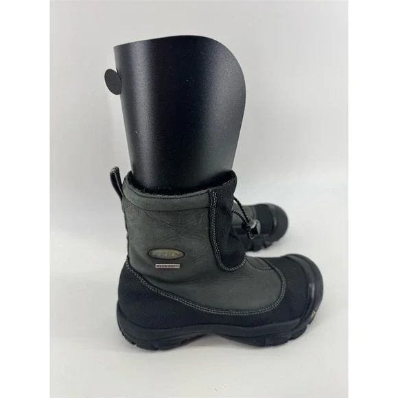 KEEN Women's Waterproof Winter Snow Boots Black Size 7 - Picture 3 of 9